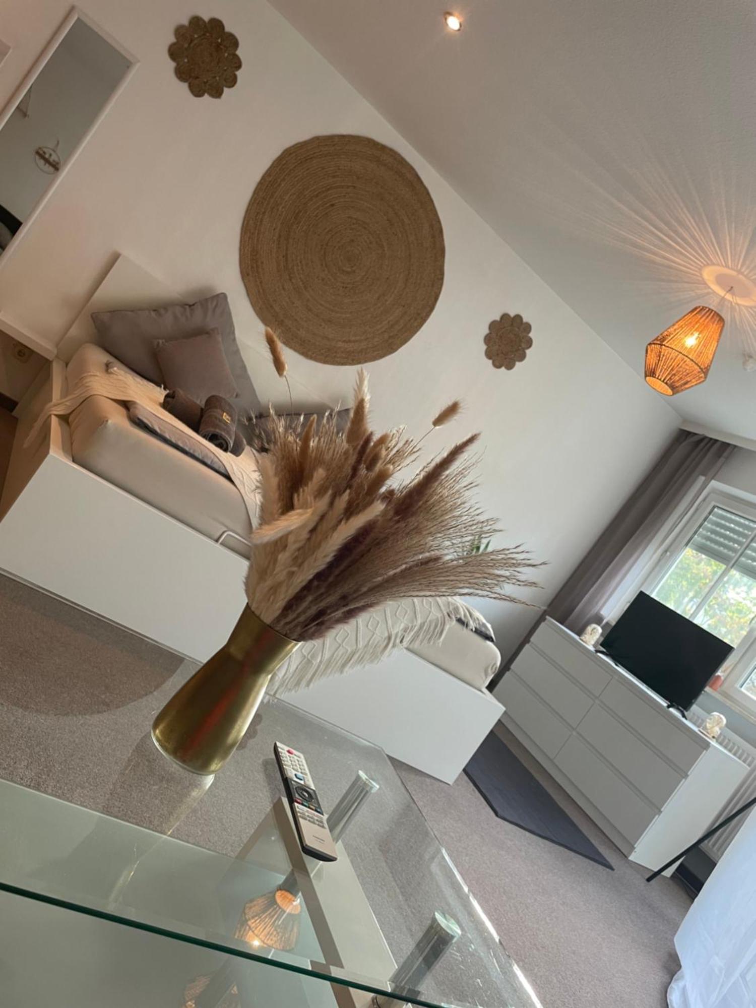Kingsize Bett Boho Apartment Mit Tiefgarage Naehe Salzburg Freilassing Εξωτερικό φωτογραφία